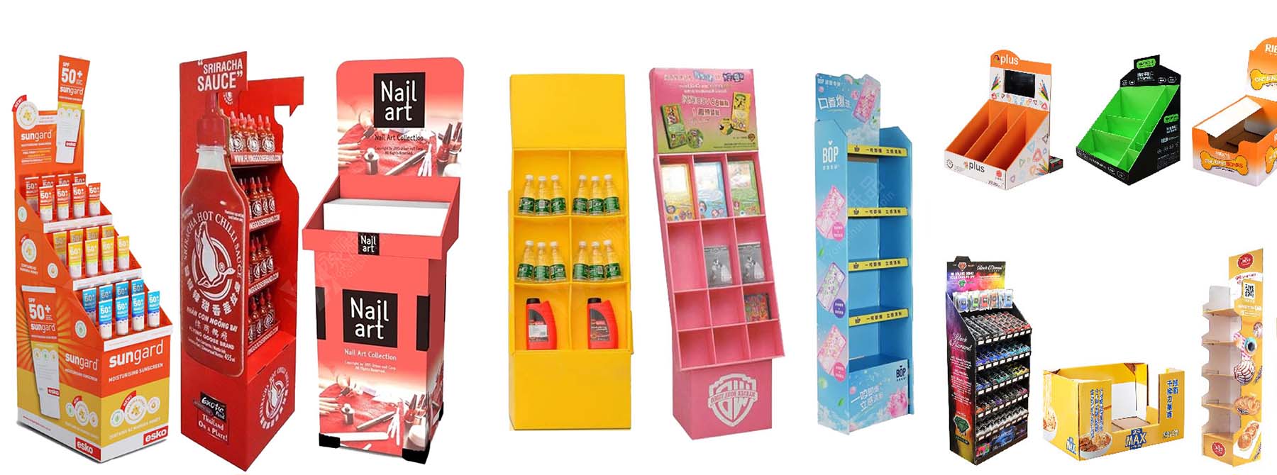 Cardboard display racks as a commercial advertising equipment, make the display flexible and diverse. We create tailored display rack solutions that enhance brand identity and appeal to target audiences. 