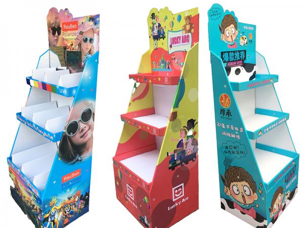 Pop Cardboard Display Rack for Retail